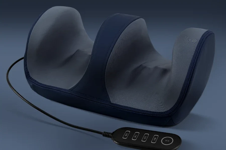 Shiatsu foot massager for circulation
