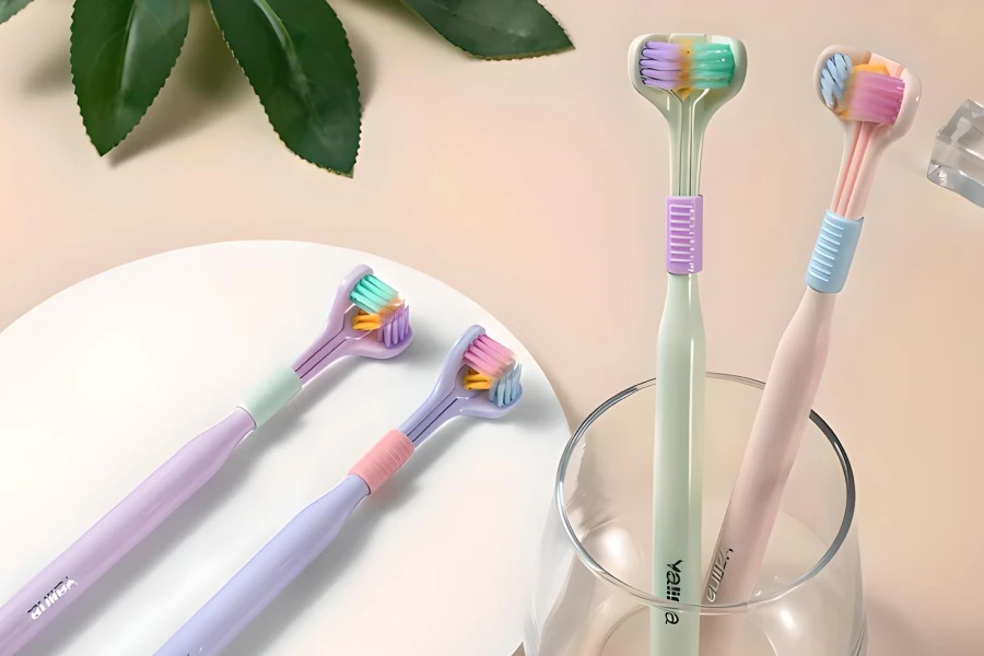 Micro bristle toothbrush for deep cleaning
